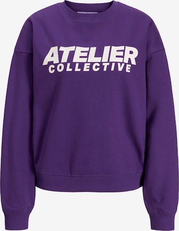 JJXX Sweatshirt 'JACKIE' in Lila: voorkant