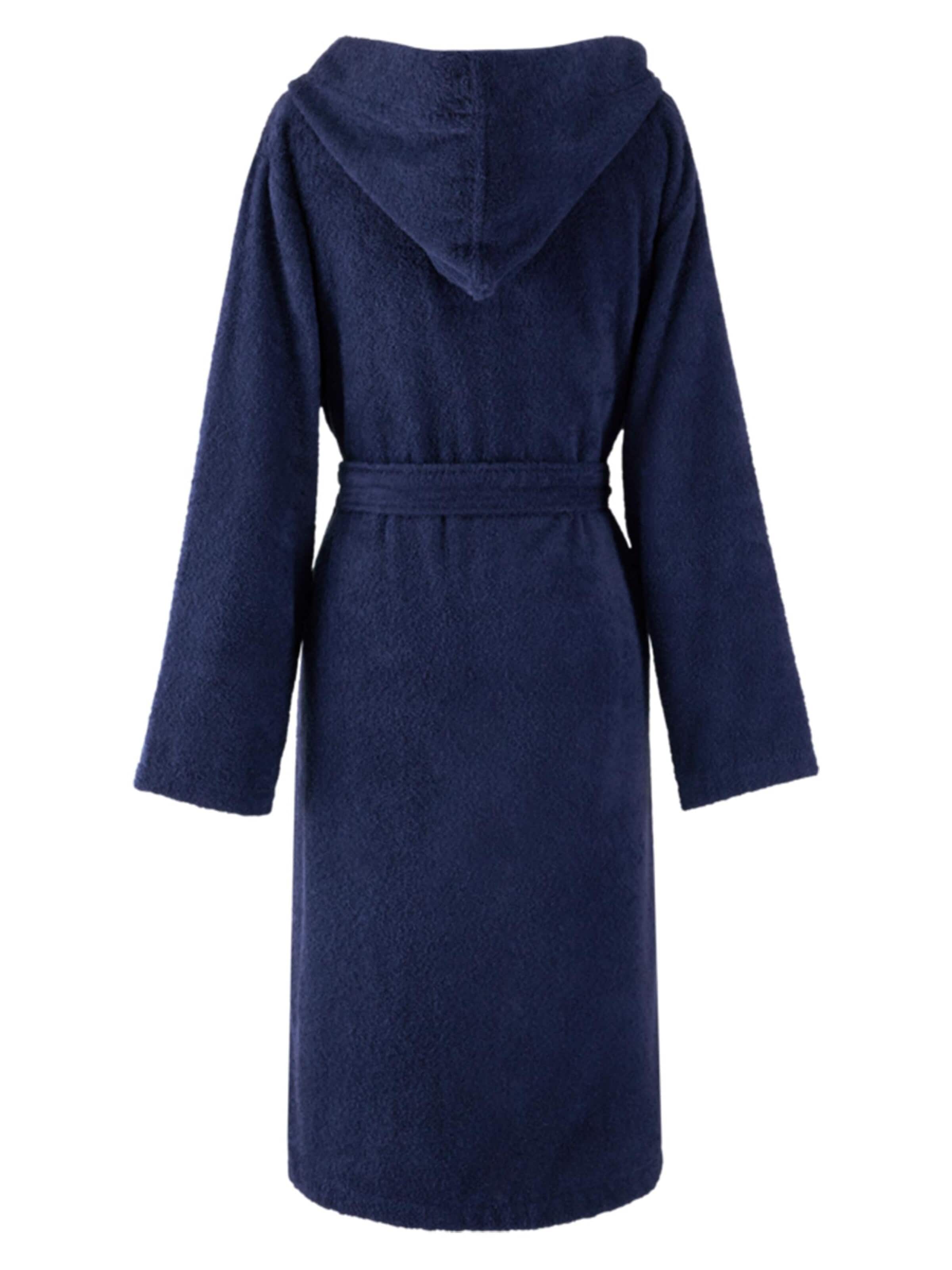 LACOSTE Long Bathrobe 'LOPEN' in Blue