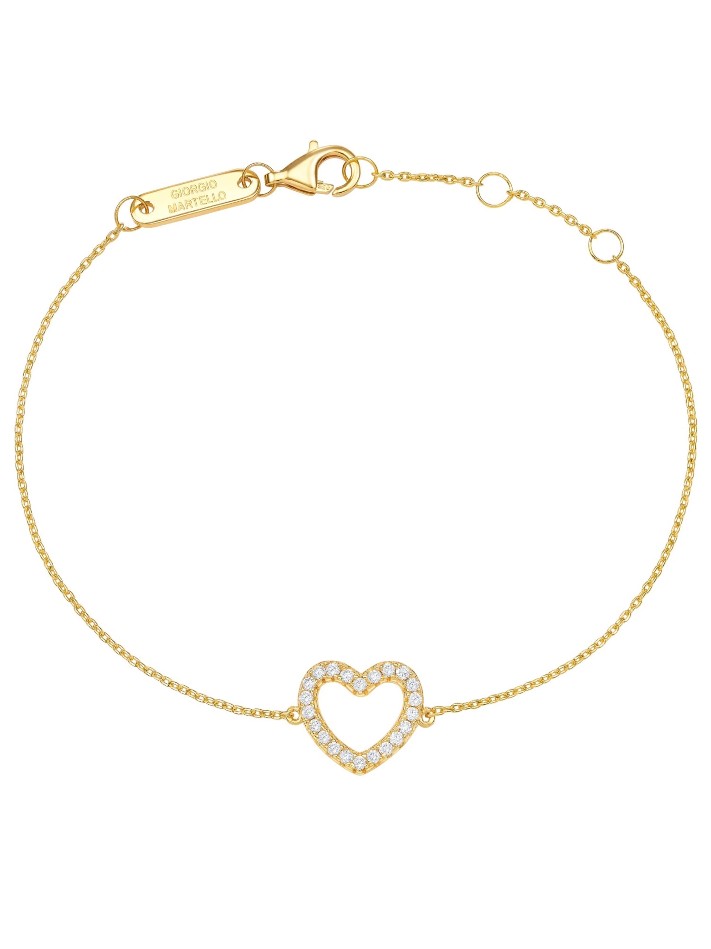 Giorgio Martello Milano Armband in Gold: Vorderseite