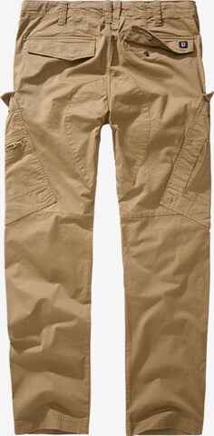 Brandit Slim fit Cargo trousers 'Adven' in Beige