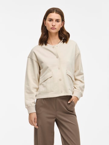 VILA Tussenjas 'VIODESSIA' in Beige: voorkant