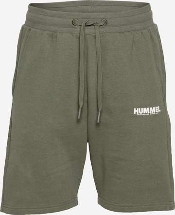 Hummel regular Sportsbukser i grøn: forside