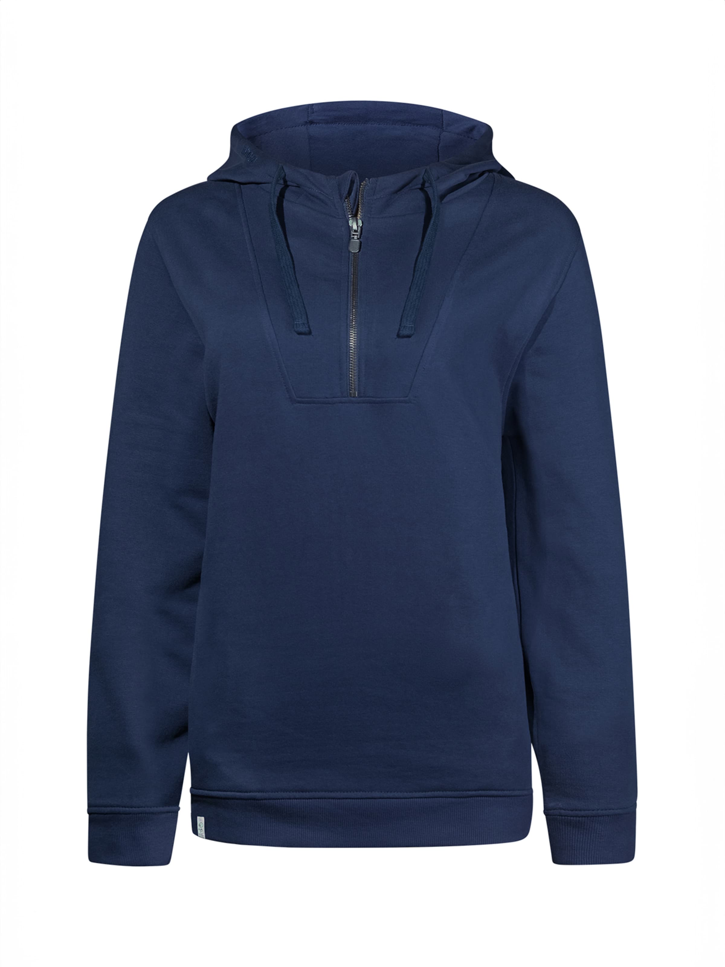 Felpa di GREENBOMB in blu: frontale