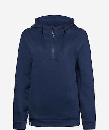 Felpa di GREENBOMB in blu: frontale