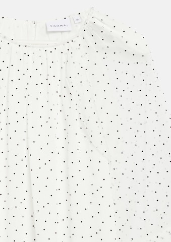 COMMA Blouse in Wit: bovenkant