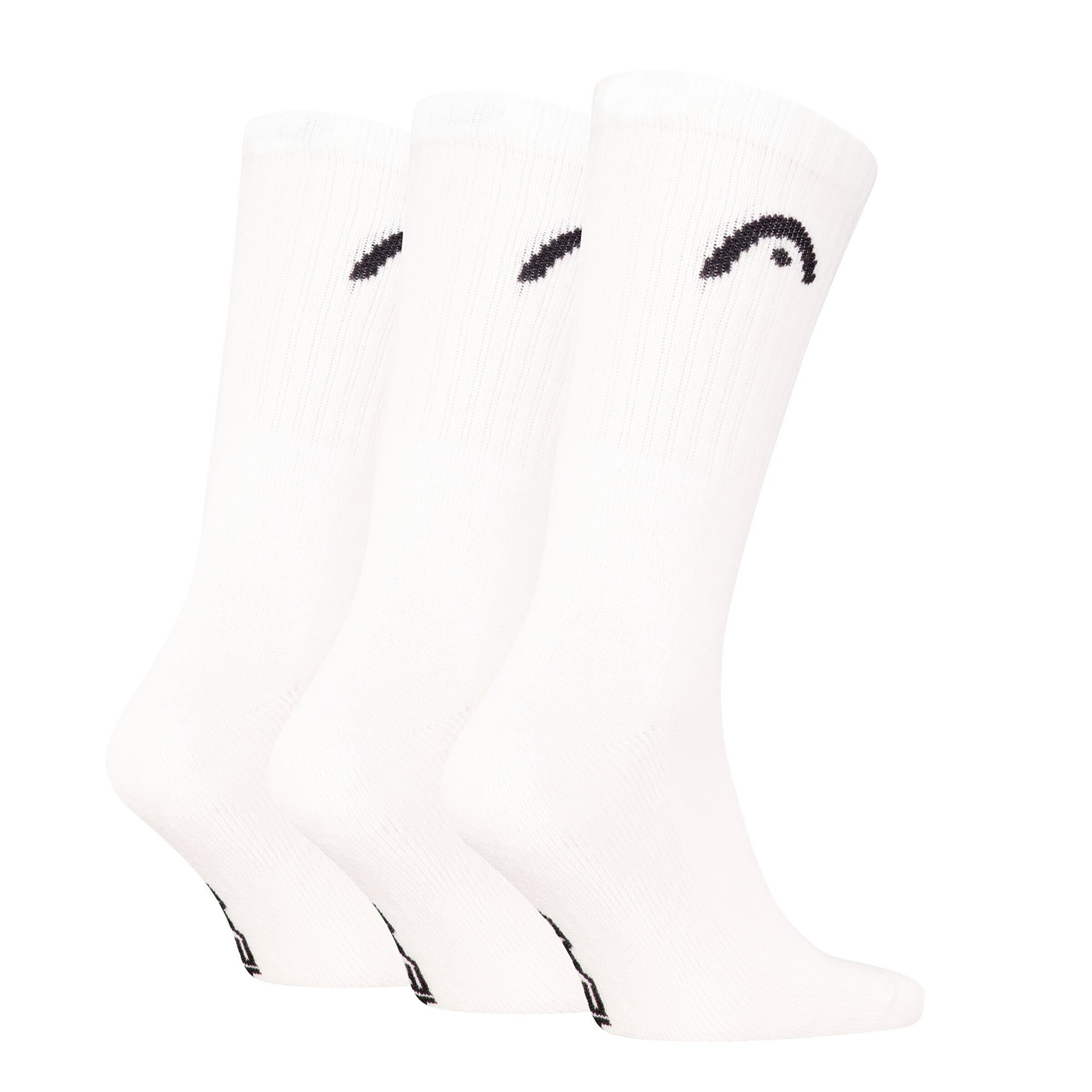 Chaussettes de sport HEAD en blanc