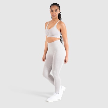 Smilodox Sporttop Batik Scrunch in Beige