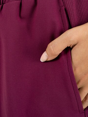 Smilodox Loosefit Broek in Lila