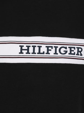 TOMMY HILFIGER Majica | črna barva