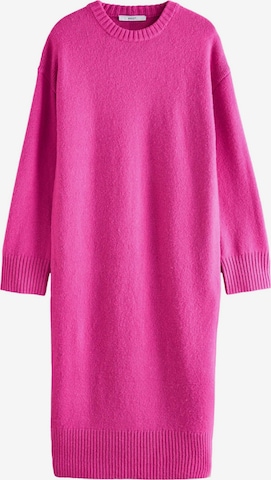 rožinė Next Megzta suknelė: priekis