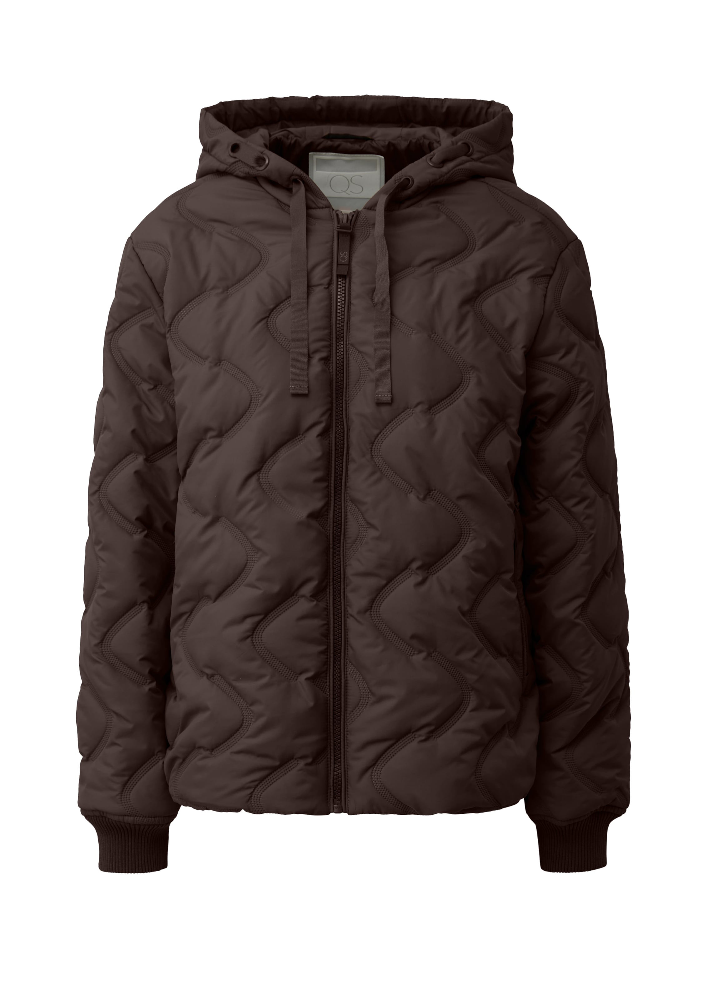 QS Between-season jacket in L in Dark brown, Item view
