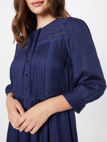 Rochie tip bluză 'LIESSE' de la Maison 123 pe albastru