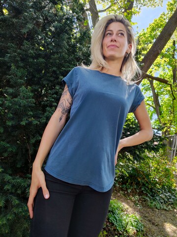 Life-Tree Shirt in Blue