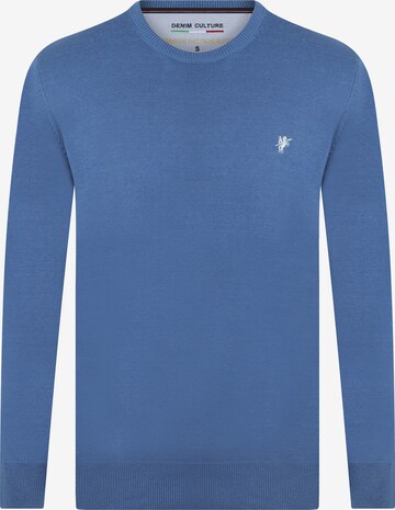 Pullover 'Leroy' di DENIM CULTURE in blu: frontale