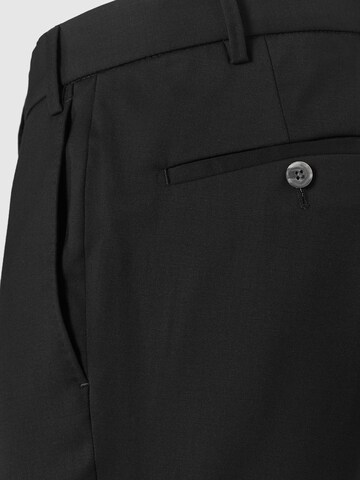 Hiltl Slimfit Hose 'Terni - B-DYnamic Wool'‌‌‌‌‌‌ in Schwarz