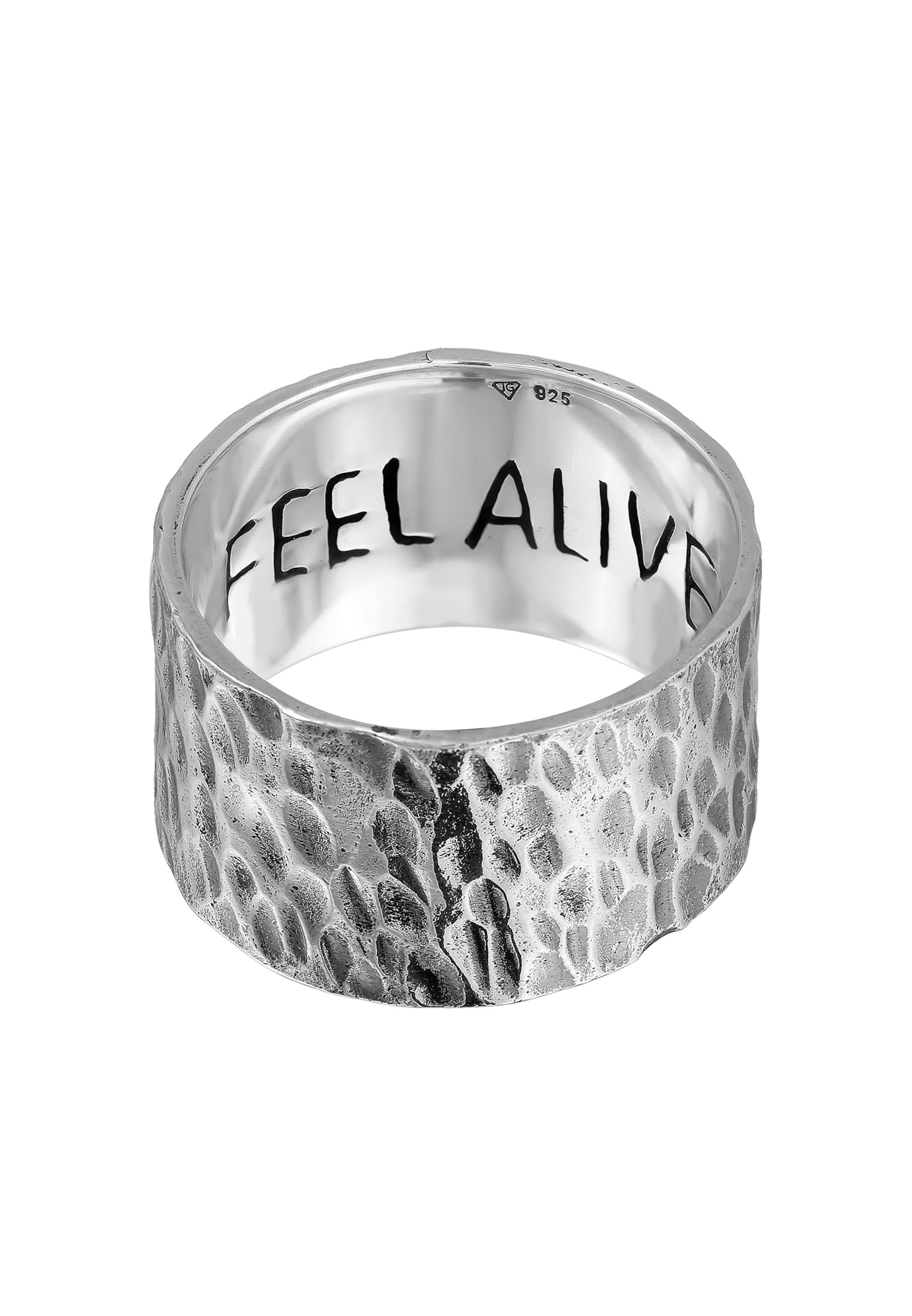 Haze&Glory Ring 'Feel Alive' in Silber