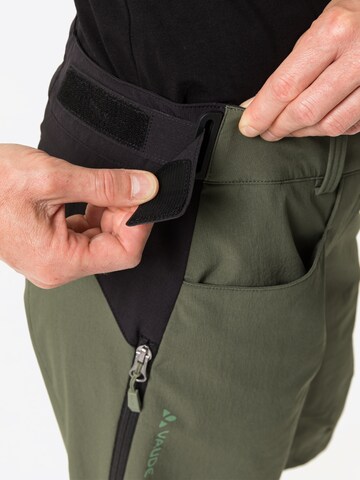 VAUDE Regular Outdoorbroek 'Moab IV' in Groen