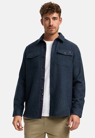 Coupe regular Chemise ' Lui ' INDICODE JEANS en bleu : devant