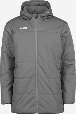 JAKO Athletic Jacket 'Team Coach' in Grey: front