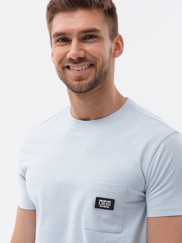 T-Shirt 'S1735' Ombre en bleu