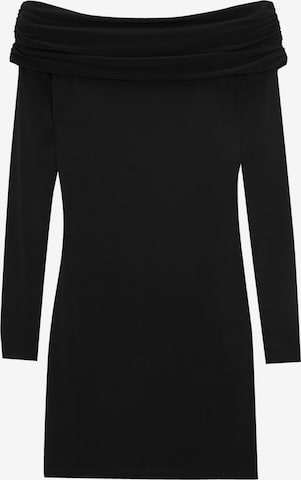 Pull&Bear Kleid in Schwarz: predná strana