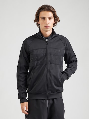 ADIDAS ORIGINALS Zip-Up Hoodie 'The First' in Black: front