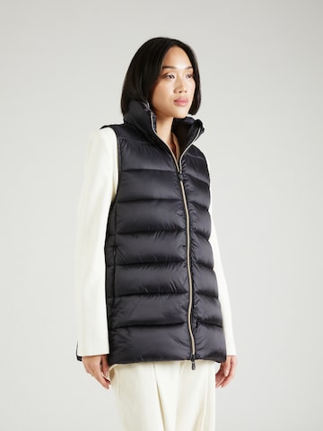 SAVE THE DUCK Bodywarmer 'CORAL' in Zwart: voorkant