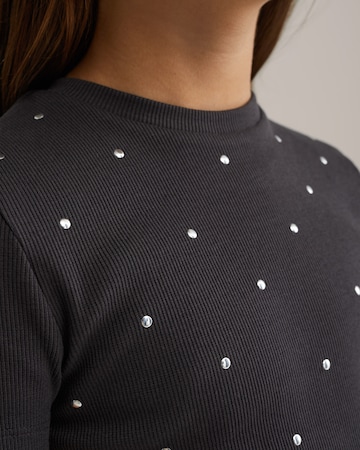 WE Fashion - Camiseta en gris