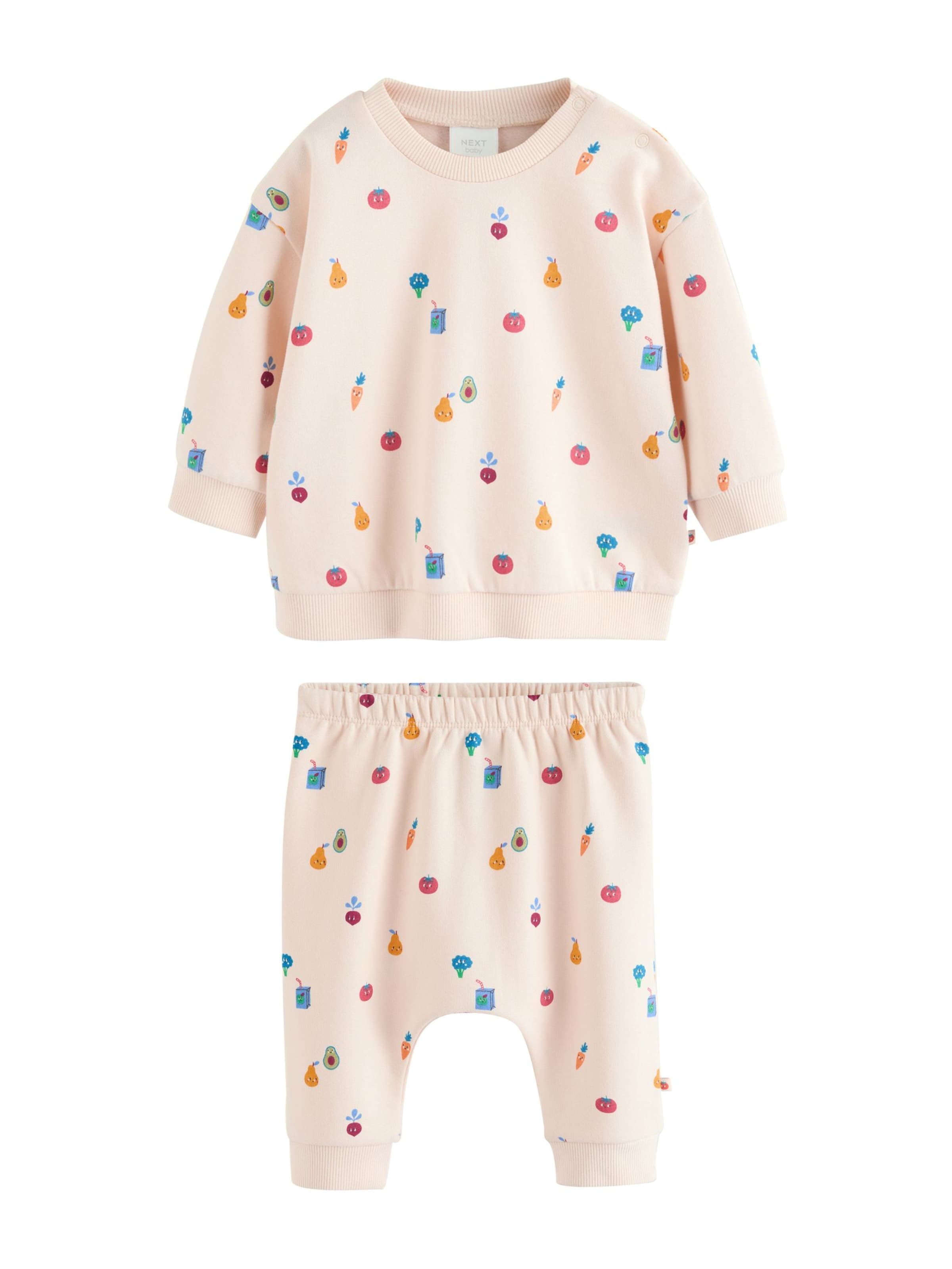 Next - Conjunto en beige: frente