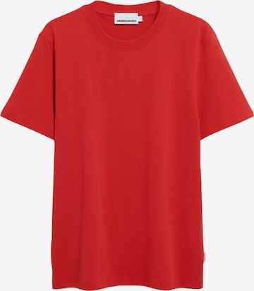 T-Shirt 'Maarkos' ARMEDANGELS en orange : devant