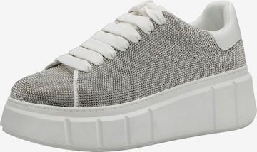 TAMARIS Platform trainers in Silver: front