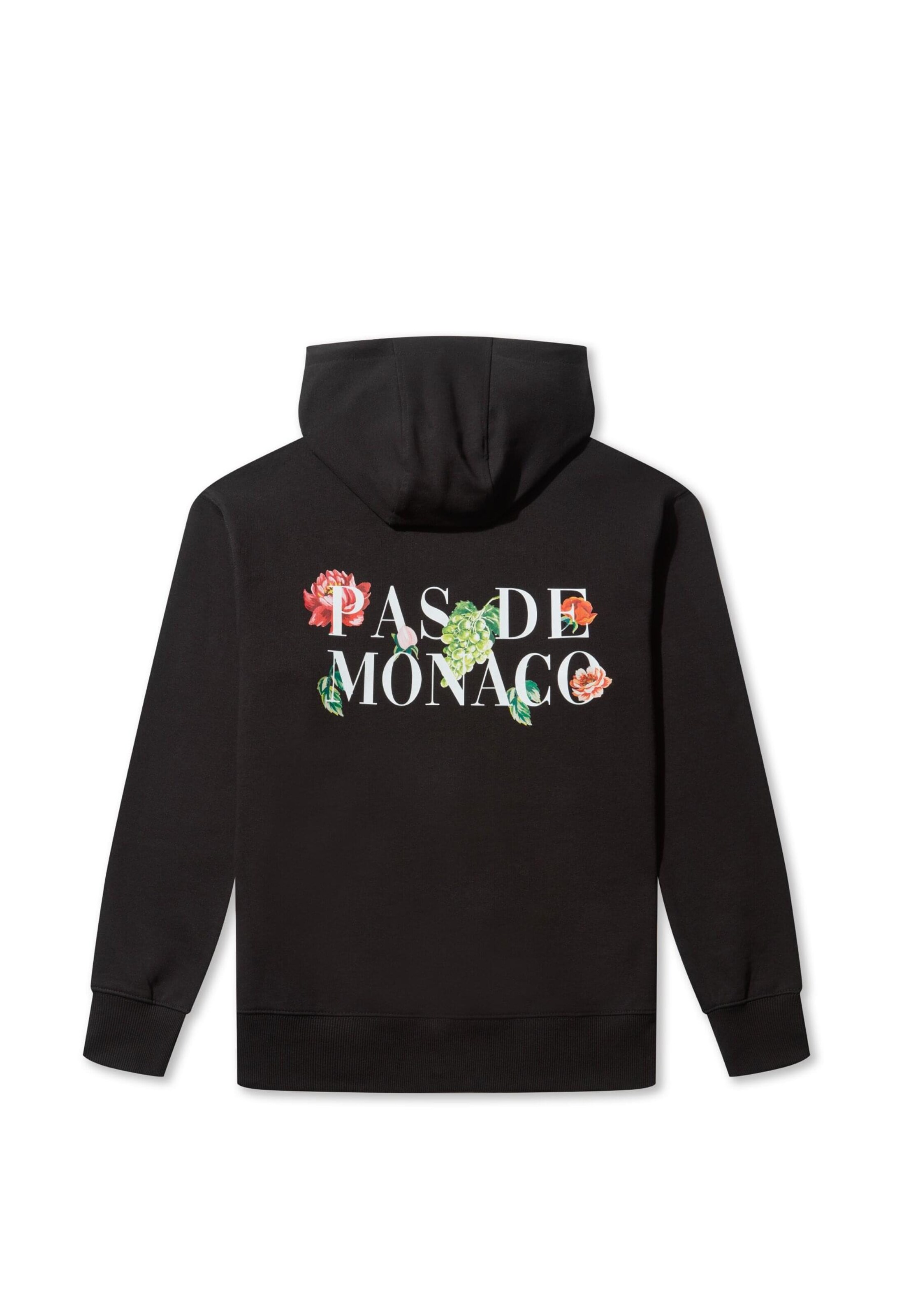 Pas De Monaco Sweatshirt 'FLORALE' in Black