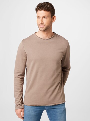 IMPERIAL Sweatshirt in Beige: front