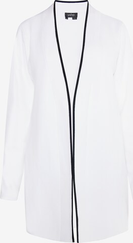 usha BLACK LABEL Knit Cardigan 'Nowles' in White: front