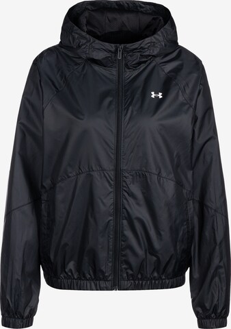 UNDER ARMOUR Outdoorjas in Zwart: voorkant