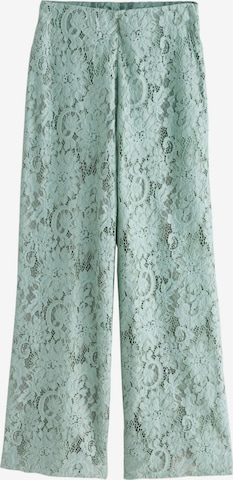 žalia Next Plačios klešnės Kelnės 'N. Premium': priekis