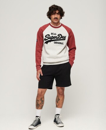 Superdry Regular Broek in Zwart