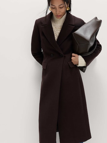 Marks & Spencer Between-Seasons Coat in Brown: front