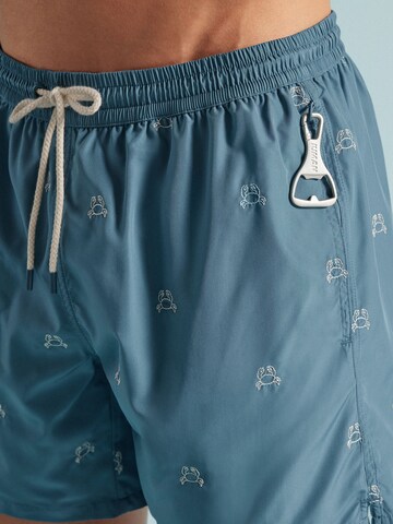 IUMAN Intimissimi Board Shorts in Blue