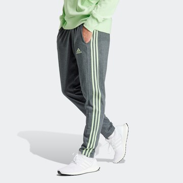 ADIDAS SPORTSWEAR Slim fit Workout Pants in Green: front