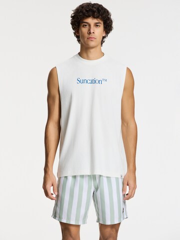 Shiwi Shirt 'Sean Suncation' in Wit
