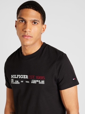 TOMMY HILFIGER Tričko – černá