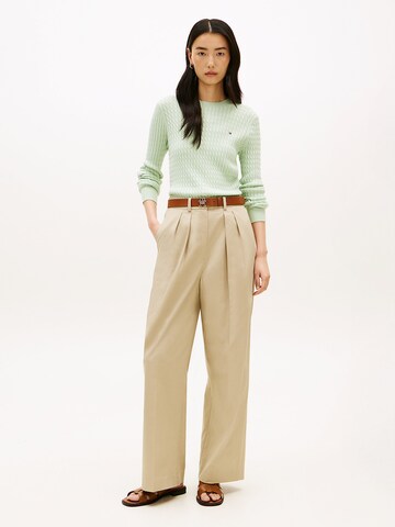 TOMMY HILFIGER Pullover in Grün