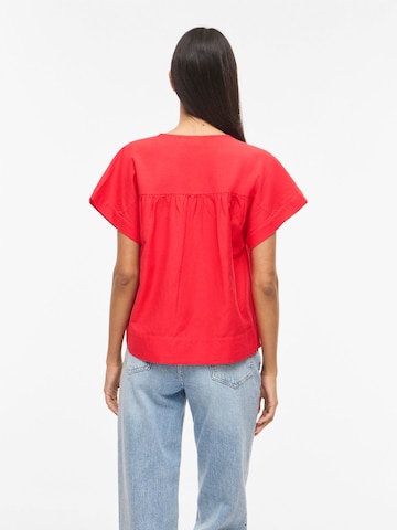 VILA Shirt 'VIPRISILLA' in Rood
