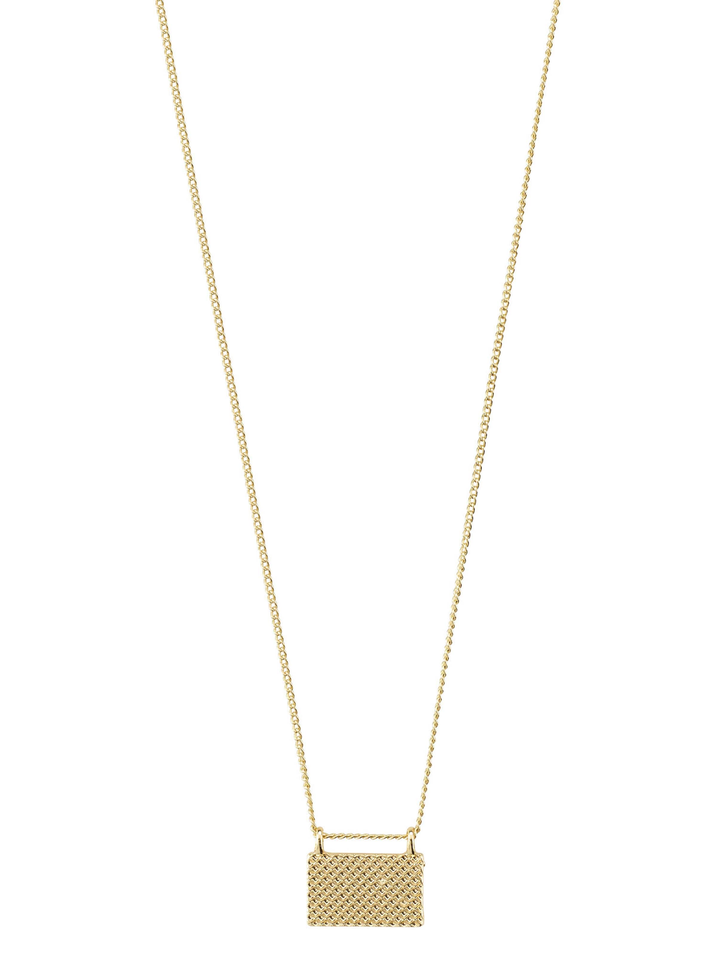 Pilgrim Necklace 'Pulse' in Gold: front