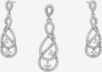 faina - Conjuntos de bijuteria em prata: frente