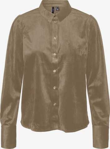 VERO MODA Blouse 'CIANA' in Brown: front