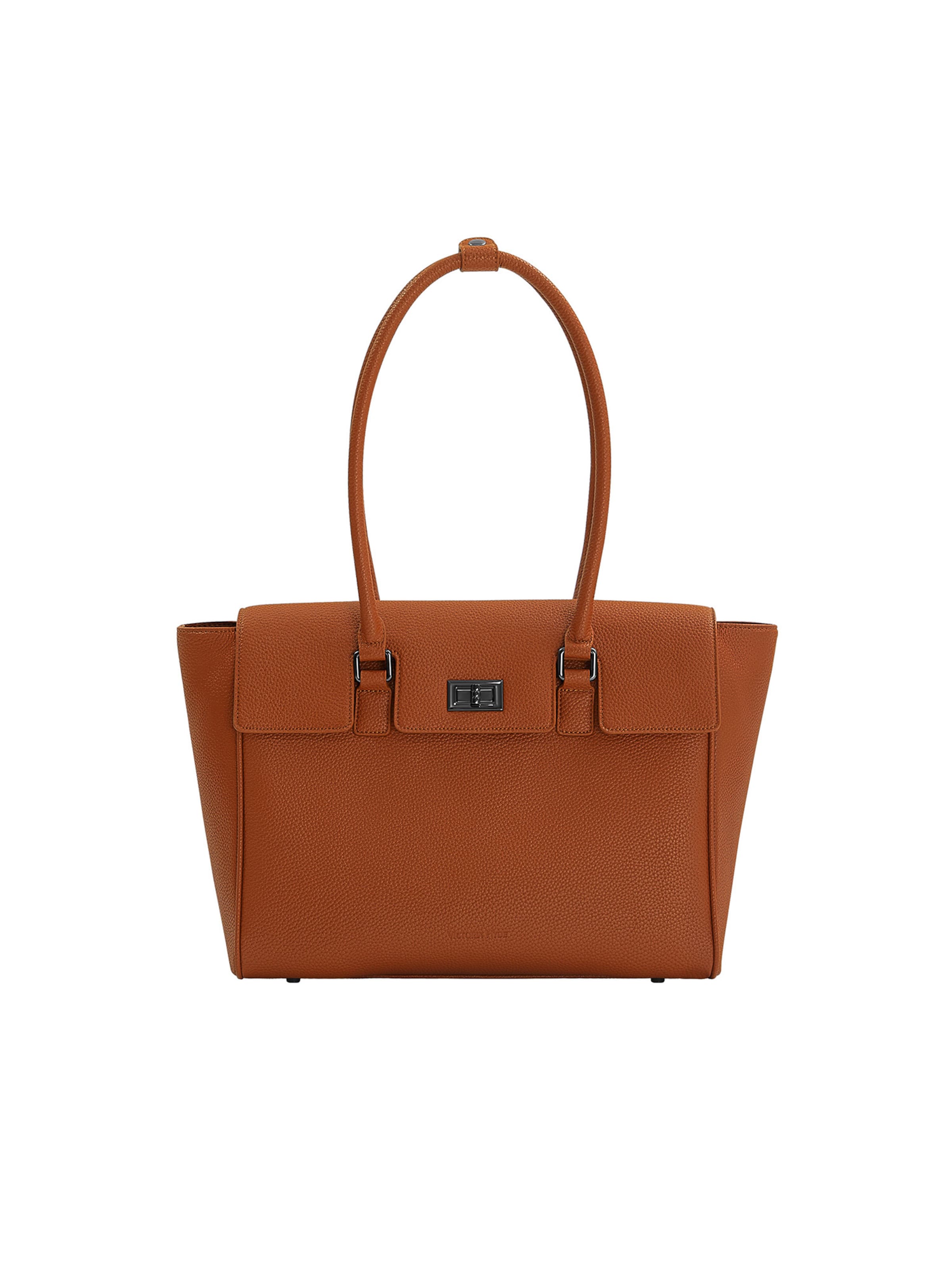 Victoria Hyde Skuldertaske i One Size i karamel, Produktvisning