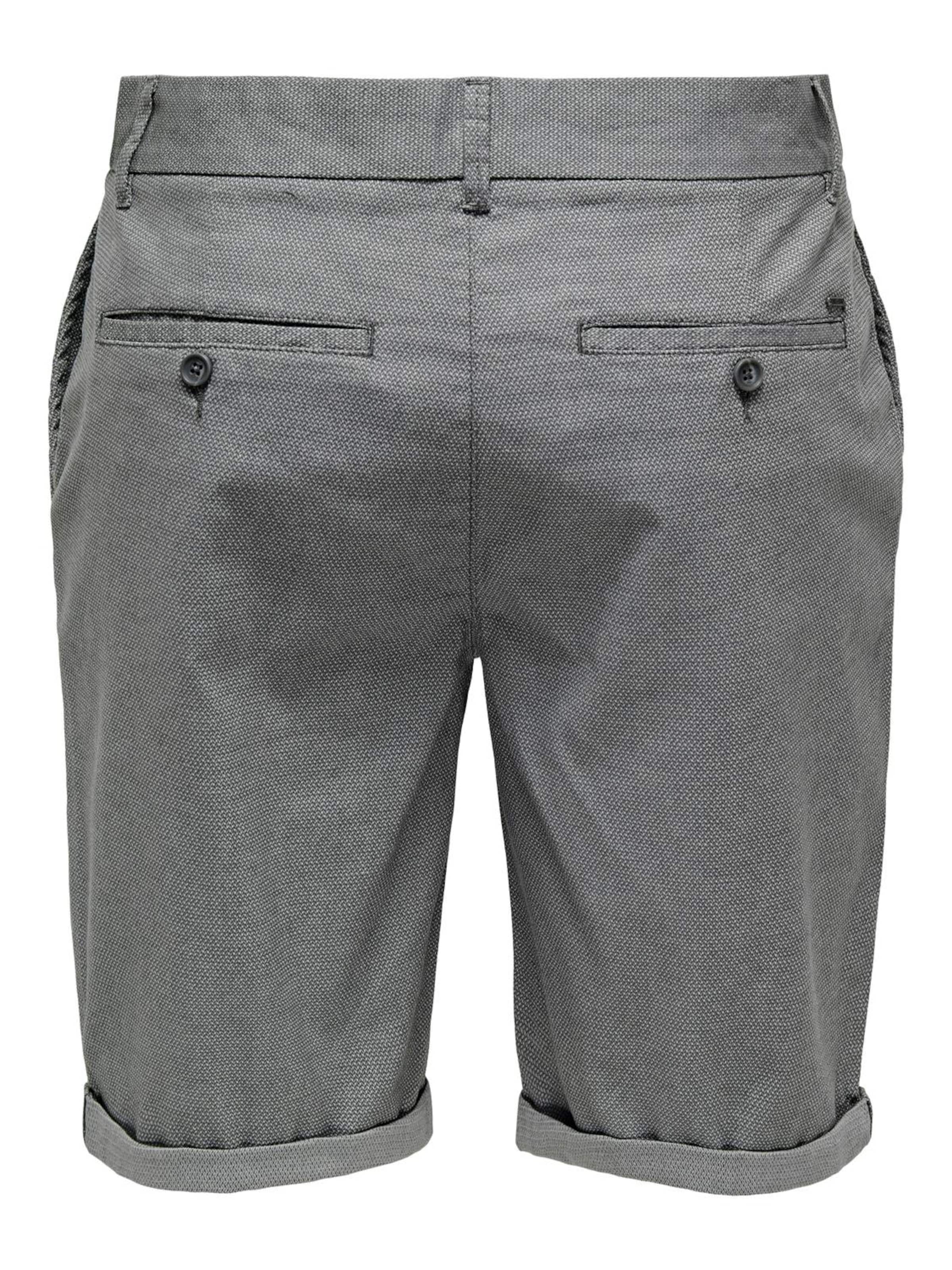 Only & Sons Szabványos Chino nadrág 'Peter Dobby' - szürke