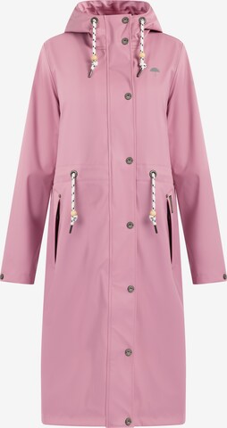 Schmuddelwedda Raincoat in Pink: front